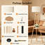 33cm Matte Tripod Floor Lamp