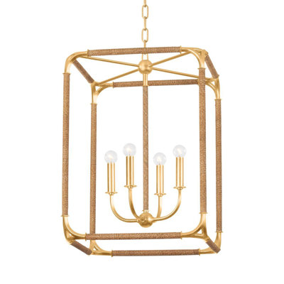 Laurenceston 26.25" Plug-In Outdoor Lantern