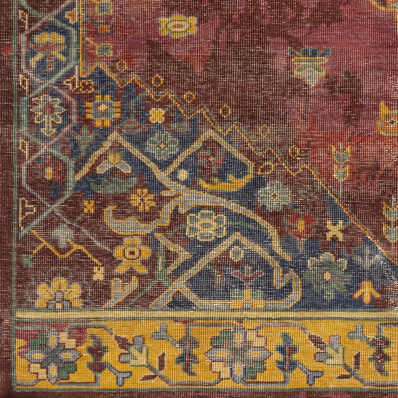 Festival Wool Oriental Area Rug, Rectangle 9' x 13'