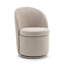 Tabouret de coiffeuse pivotant rembourré-220756074