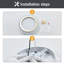 Plafonnier encastré 11,8 po Modern-134282750-134282751