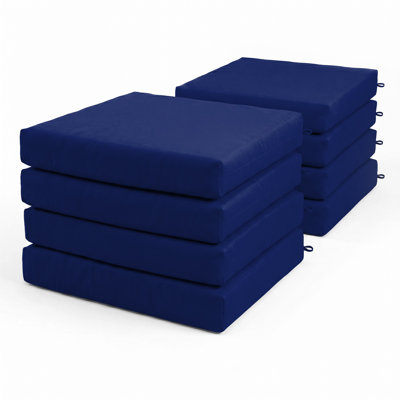 8-Piece Outdoor Sunbrella Chair Pad Set
