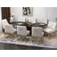 Chaise d'appoint en velours Baudel-2036812415-2036812410