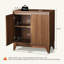 Armoire d'appoint 2 portes Dejesus H 32,4 "(ensemble de 2)-130000189