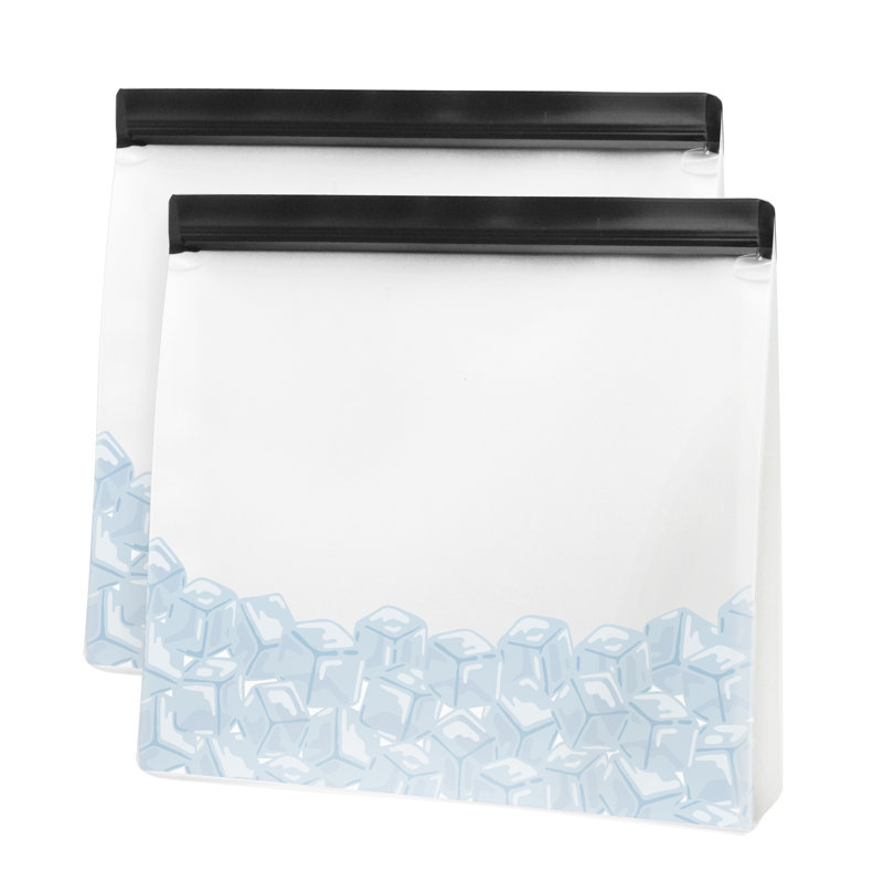s/2 PEVA Reusable Ice Cube Storage Bag - PDQ