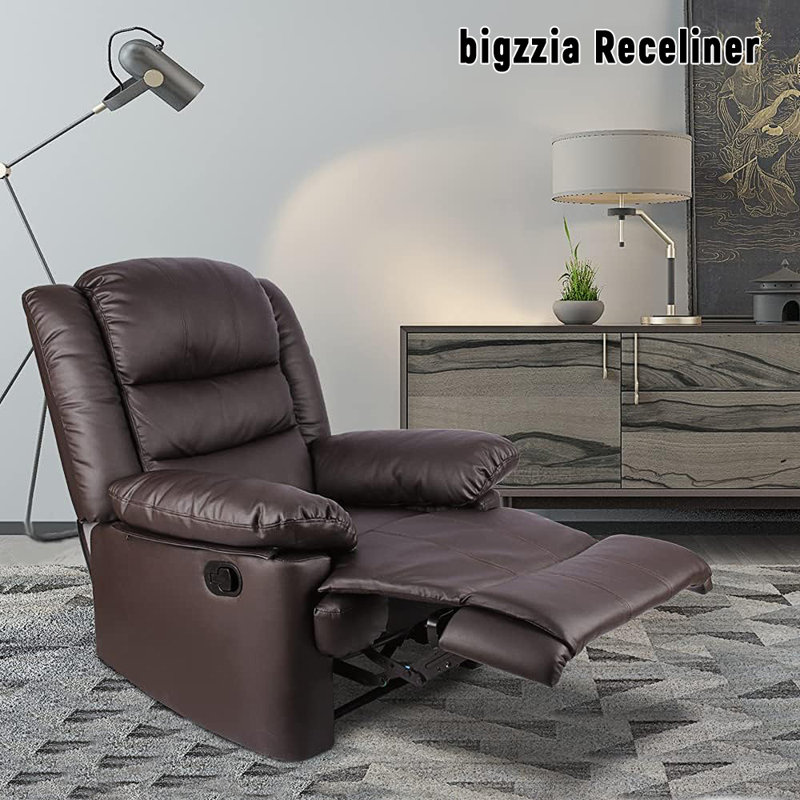 83cm Wide Lift Assist Standard Recliner, Dark Brown