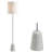 Bittner 62.5'' Chrome Traditional Floor Lamp