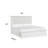 King White Panel Bed-1506911481-1506911463