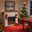 Electric Fireplace Insert With Realistic Flame And Log Set, Ultra-Thin Heater, Remote Control, And Overheating Protection