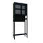 Toilet Storage Rack, Independent Bathroom, Laundry Room, Space Saving,Black