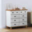 Chest of Drawer with Drawer with Storage ASKIM Solid Pine Wood Bedroom-1786501738