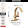 Albion Single Hole Bathroom Faucet with Drain Assembly, Single Handle Bathroom Sink