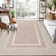 Washable Geometric Indoor Rug