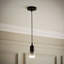 Shaw Brushed Gold Rechargeable Ceiling Pendant-2050770881