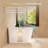 Non-Electric Bidet Toilet, Elongated One-Piece Toilet with Bidet & Rear Wash, Foot-Kick & Manual Flush with MaP 1000g Flushing Score, 17.3" ADA Comfort Seat Height, No Power Required