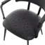 Windsor Contemporary Dining Chair With Sculptural Twisted Arms, PU Upholstered (Set of 4)-991011824