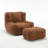 Dining Chairs Velvet Bean Bag-112741235