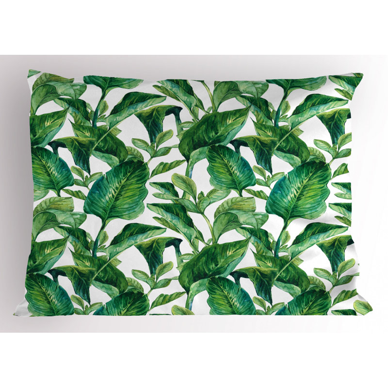 Island Polyester Floral Sham Set, Twin