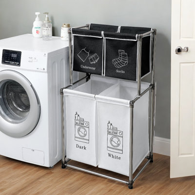 Fabric Laundry Hamper Laundry Sorter