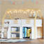 Lit mezzanine bas avec escalier, tablettes, armoires et lumières DEL-126553924