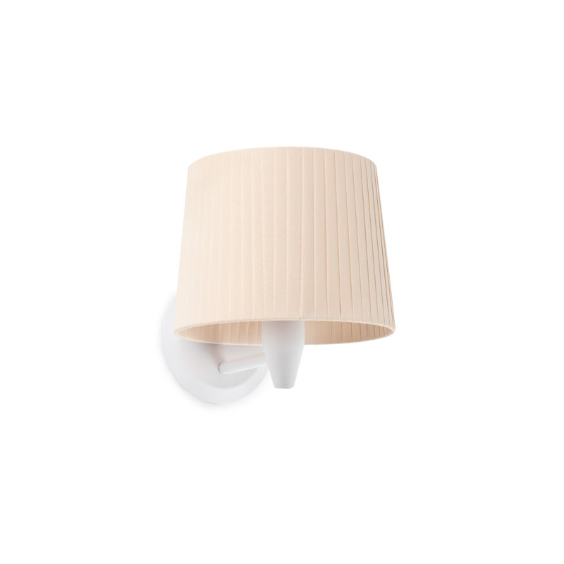 Samba Wall Lamp, Beige, White
