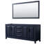 Daria 78.75'' W Double Bathroom Vanity Base-872378162