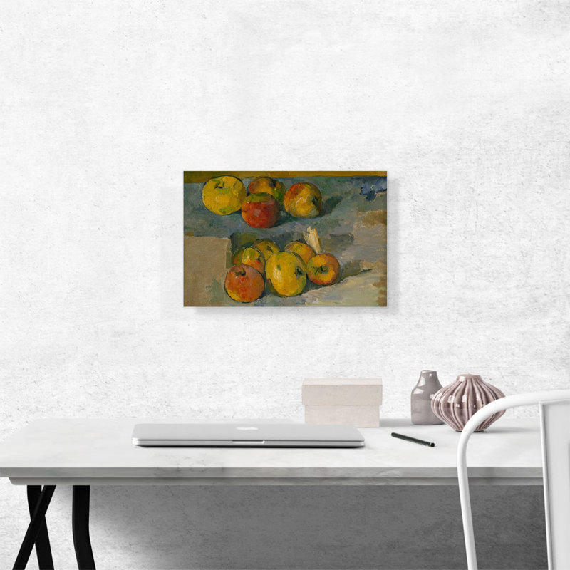 Pommes - 1878 - impression, H 12 po x l 18 po x P 1,5 po