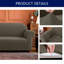 One Piece Soft Stretchy Spandex Box Cushion Armchair Slipcover-147962848