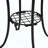 Patio Side Table with Shelf