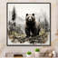 «Bear Wild Majesty II», reproduction d'art sur toile-632009620-632009621-670470467