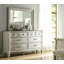 Commode double 8 tiroirs avec miroir Lesley