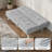 Futon Sofa Bed With Adjustable Backrest-1090592935