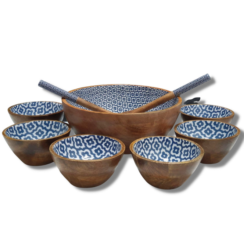 Latitude Vive Layman Wood Serving Bowl