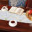 Table Runner - Multicolor, Botanical Flowers & Fern Leaves, Burlap, Spring & Summer Table Décor