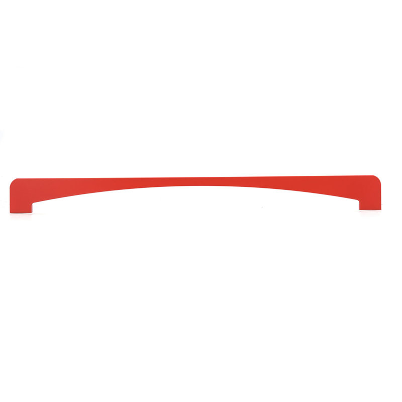Poignée d'électroménager 13 7/8 po Contemporary, Rouge