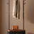 Ash Wood Hall Tree Coat Rack Cabinet-1189580919