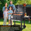 LIFERUN 78cm W Charcoal Grill