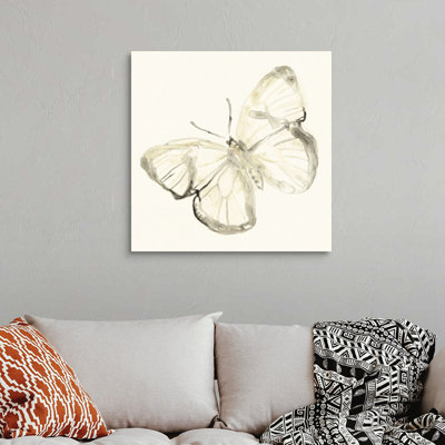 " Sepia Butterfly Impressions III " by Vess June Erica