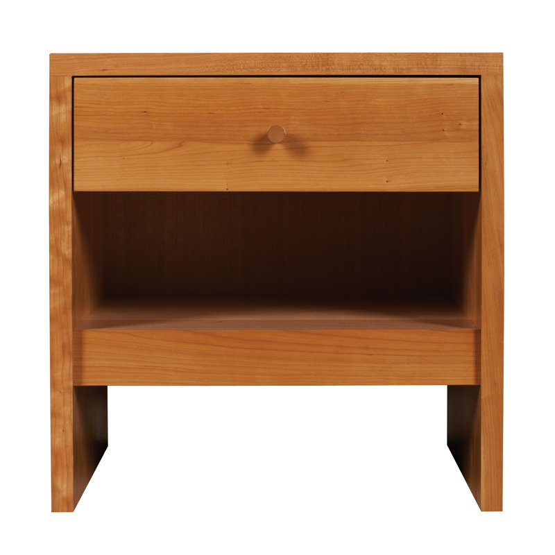 Somerset 1 - Drawer Solid Wood Nightstand
