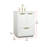 Broadlands 24'' Single Bathroom Vanity with Engineered Marble Top-55784095