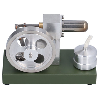 Bricolage modèle de moteur Stirling en alliage d'aluminium Combustion externe physique physique fournitures pédagogiques
