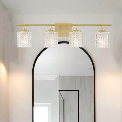 Éclairage pour salle de bain 4 lumières Hiltonia
