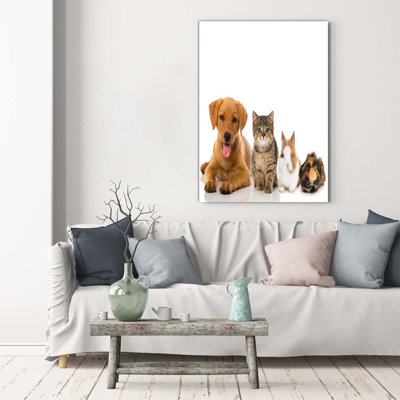 Pets - Wrapped Canvas Print