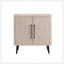 Armoire d'appoint en chêne blanchi-587464128