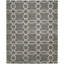 Avila Geometric Area Rug in Gray-425439429