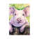 Smiling Pig by George Dyachenko - Wrapped Canvas Painting