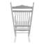 Chaise berçante balcon pour adulte - blanc-1806722084