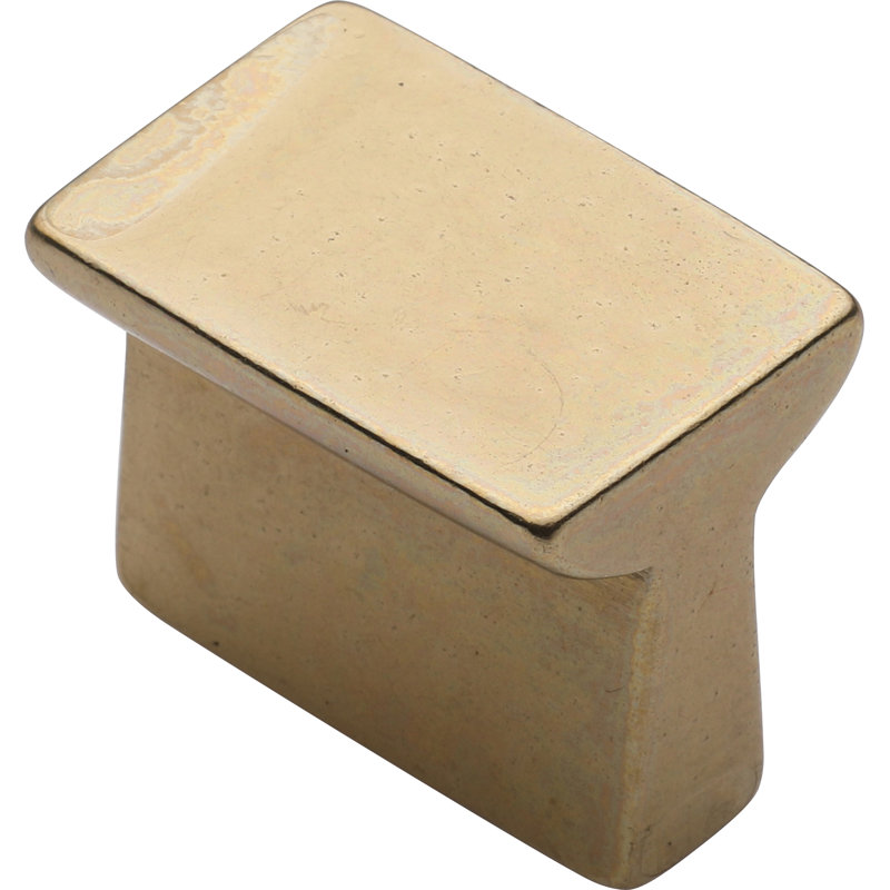 T Profile Rectangular Cabinet Knob, Natural Bronze