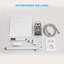 Dual Shower Head  10 Inch Wall Mounted Square Shower System With Roughin Valve,Chrome