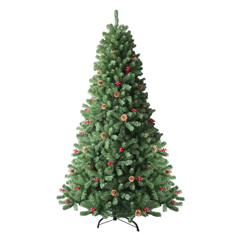 Lighted Artificial Christmas Tree, 4 ft.